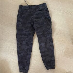 Lululemon Athletica Black Camouflage Joggers